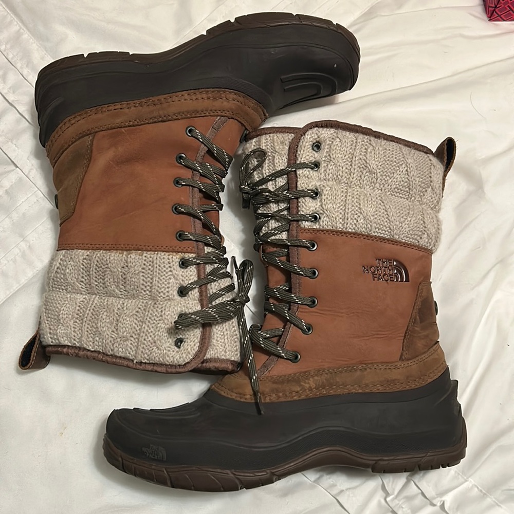 North face shellista boots sz 9